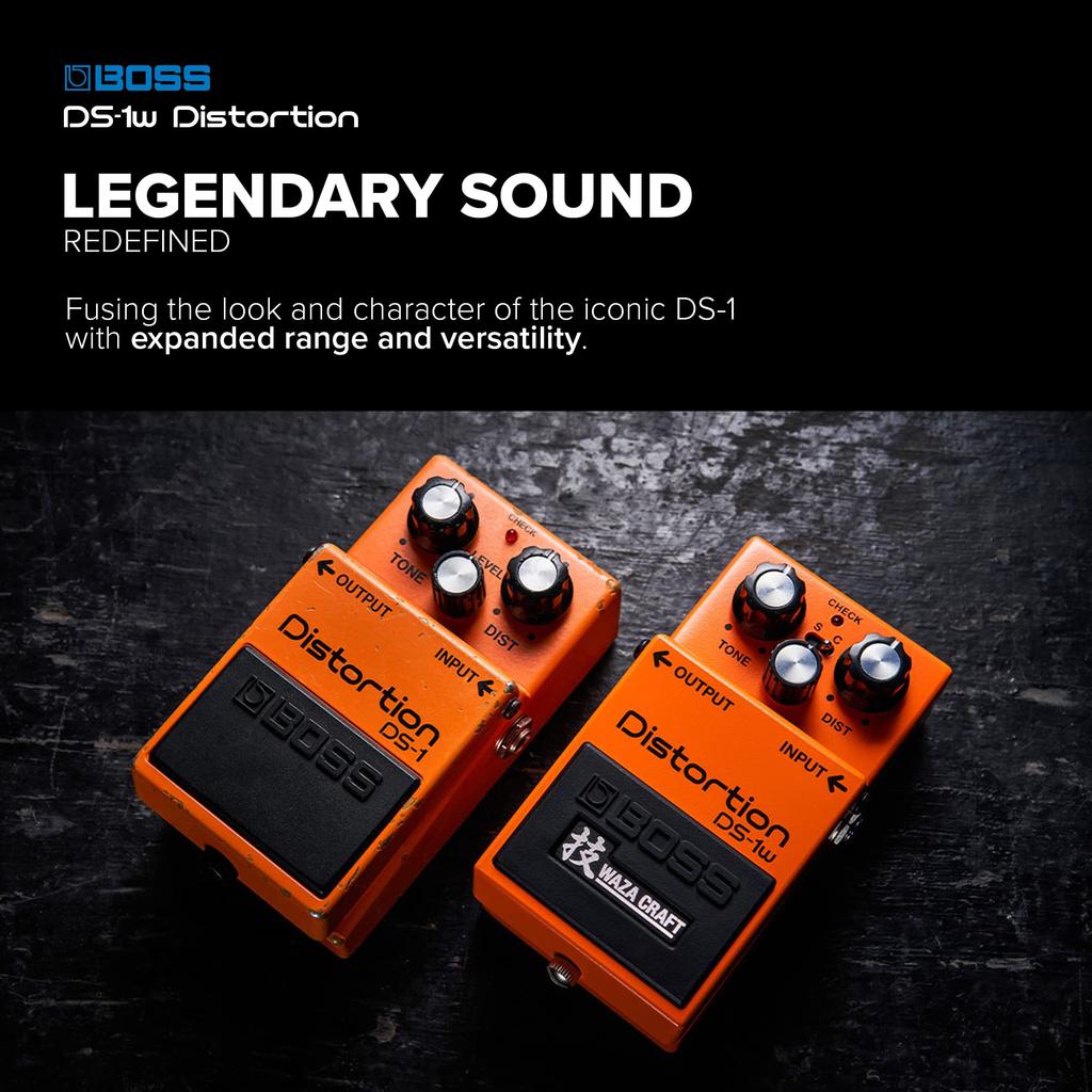 BOSSDS-1W Дисторшн WAZA CRAFT DS1W Сделано в Японии Boss Дисторшн