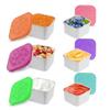 With Silicone Lids Salad Box Leakproof Food Storage Box Portable Sauce Cup