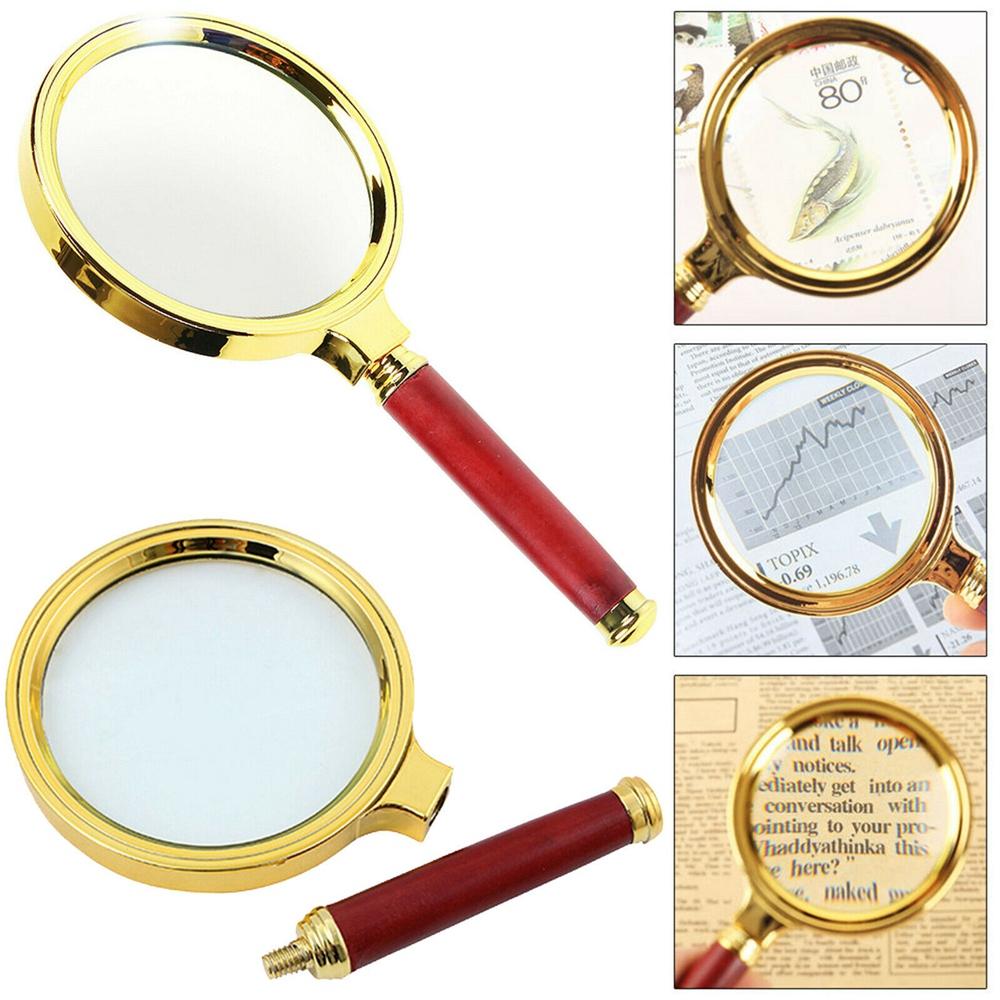 Useful Reading Book Science Tool Loupe Handheld Magnifier Reading Newspaper Magnifying Glass Loupe