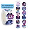 500 шт./рулон Популярные аниме K-Pop наклейки Тема с тиграми DIY Водонепроницаемые наклейки Для скрапбукинга Телефона Багажа Скейтборда Ноутбука Декор
