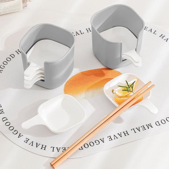 6 шт., блюдо для вертела с ручкой, держатель для хранения, пищевой многофункциональный обеденный стол, мусор, закуска, десерт, фруктовая закуска, сервировочная тарелка