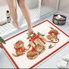 Christmas Kittens Presents Carpet Rug Soft Washable Anti Slip Home Living Room Sofa Mats Personalized Christmas Rug