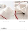 New Arrival Cashmere Striped Knit Women's Sweater – Loose Slimming Pullover for Autumn and Winter