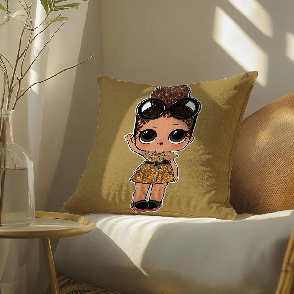 Julc'Estpasdeslolfashioncutecartoon Pillow Case Pillowcase, Double-Sided Printed, Sofa Cushion, Bedroom Headboard