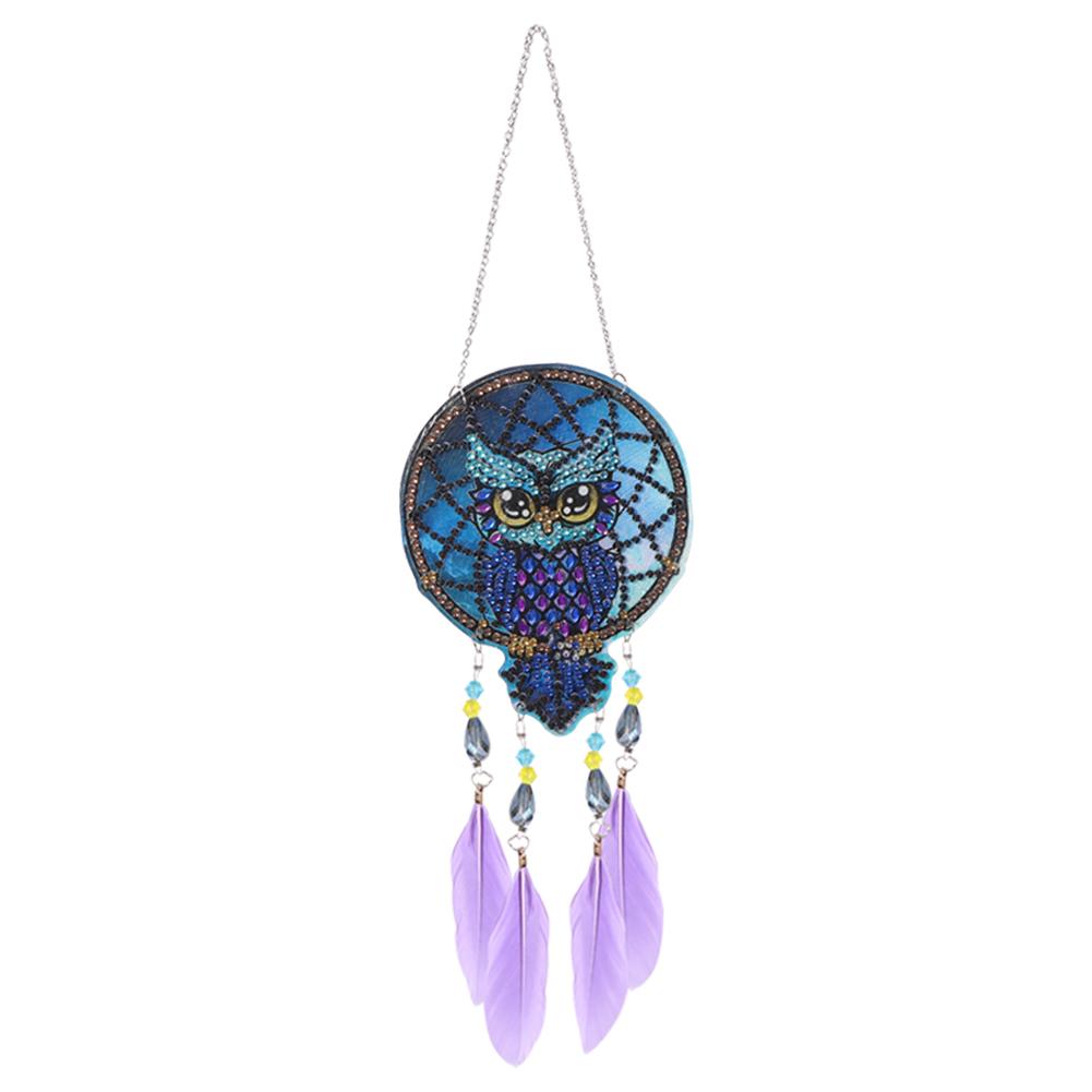 Diamond Painting Dream Light Catcher Wind Chimes Crystal Craft Kit Pendant Home Wall Door Decor