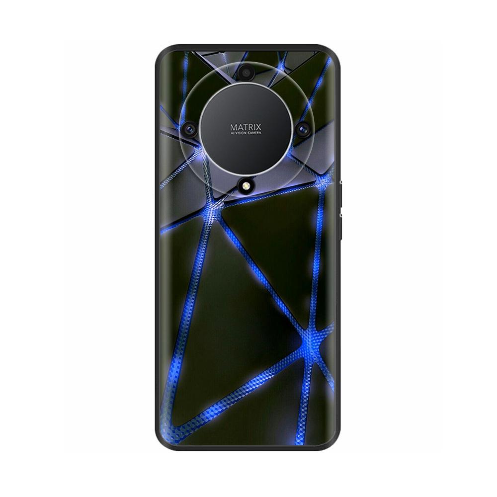 For Honor Magic6 Lite Case Honor X9b X9a Cover Soft Black TPU Bumper Protective Shell Phone Cases For Honor X9b Magic 5 6 Lite