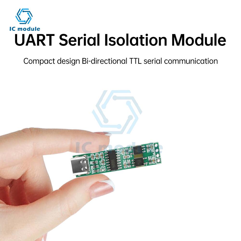 USB-TTL Последовательный Порт Оптоэлектронная Изоляция Модуль Тип C H340 Высокоскоростной Изолированный UART Последовательный Порт Изоляционный Модуль