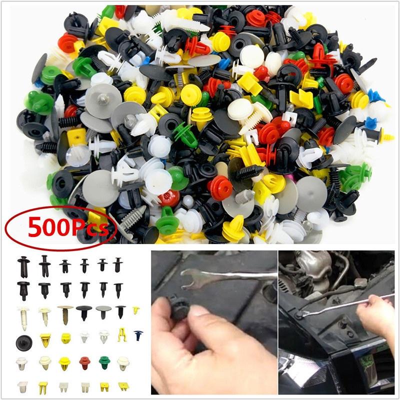 Car Fender Push Retainer Pin Rivet Trim Clip Door Panel Moulding Fastener