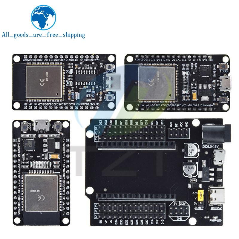 Плата разработки ESP32 ТИП-C USB CH340C WiFi+Bluetooth Сверхнизкое энергопотребление Двухъядерный ESP32-DevKitC-32 ESP-32 Плата расширения