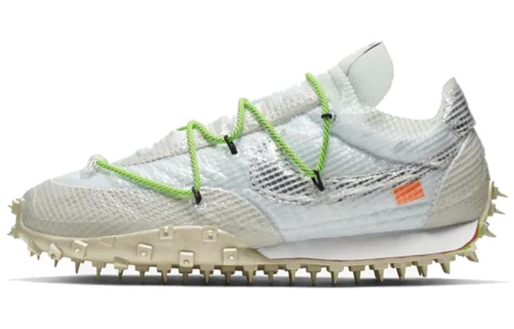 Nike Женские Nike X Off White Waffle Racer 'Electric Green' CD8180-100