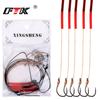 1 High Carbon Steel Spinner Hook with 5 Small Hooks Tackle, Spinning Gear, Bait, Lures
