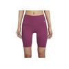 Zenvy Air Series Solid Color Logo Print Fitness Sports Shorts Women Shorts Purple DQ6004-653
