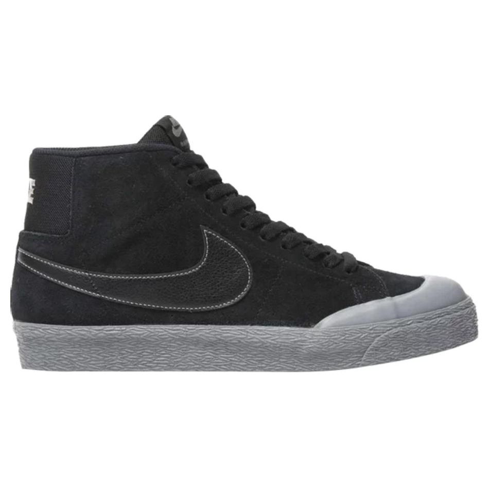 Nike Blazer Zoom Mid XT SB Black Grey Unisex Sneakers Black-Metallic-Pewter-Cool-Grey 876872-006