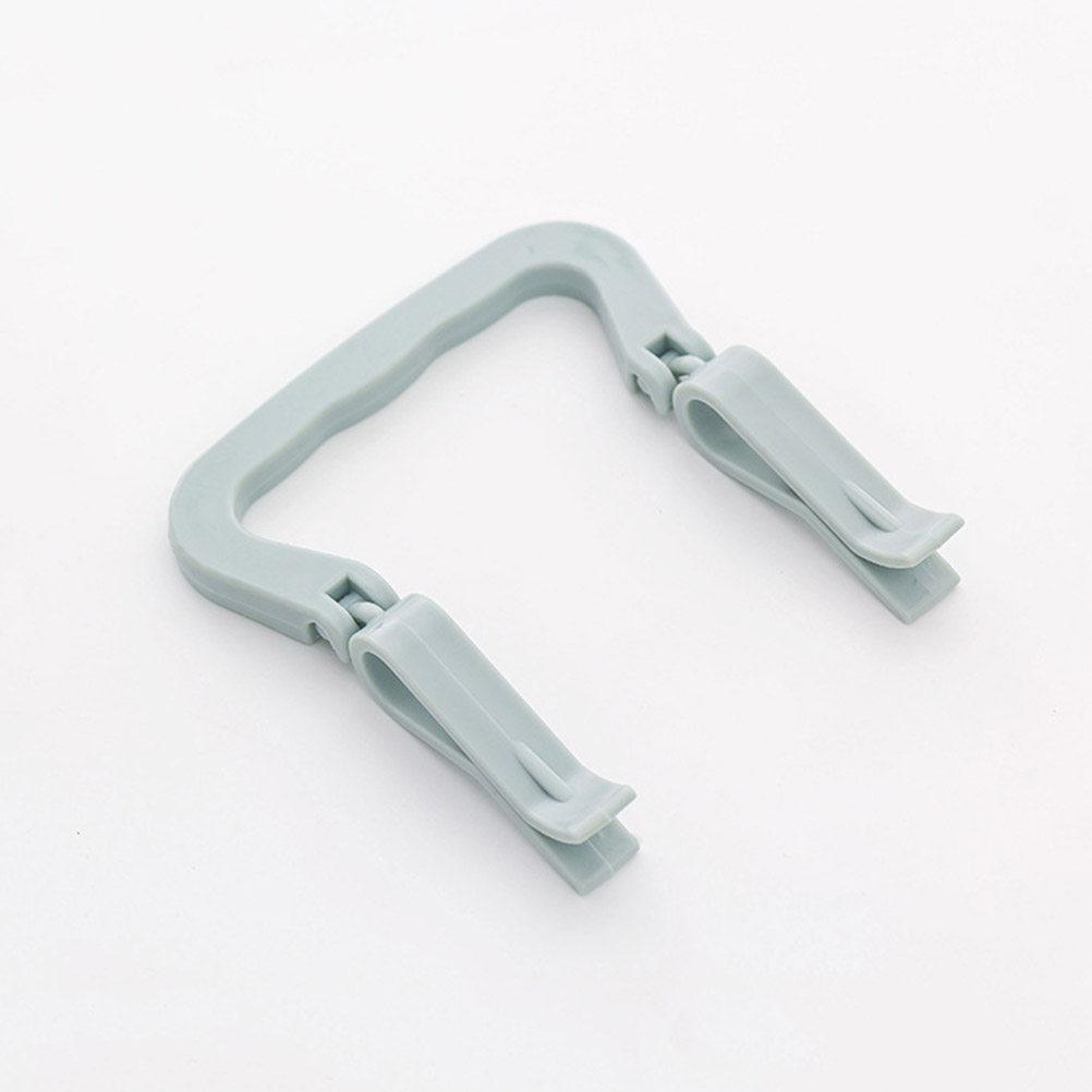 6Pcs Premium PP Trash Bag Clips Heavy Duty Non-Slip Grip for Trash Can Waste Bin Garbage Bag Holder Easy Clip Fix
