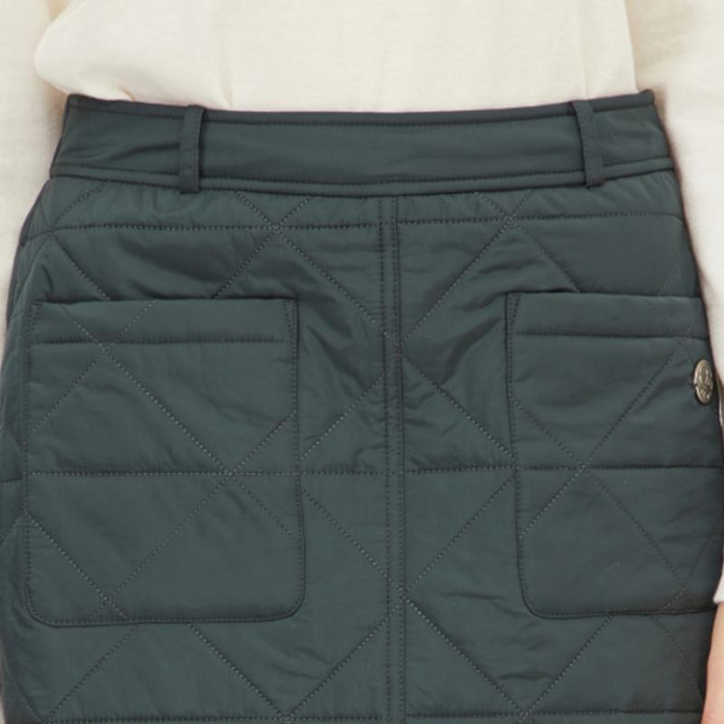  Benetton  Benetton Polar Quilted Skirt Bask58261 Dn