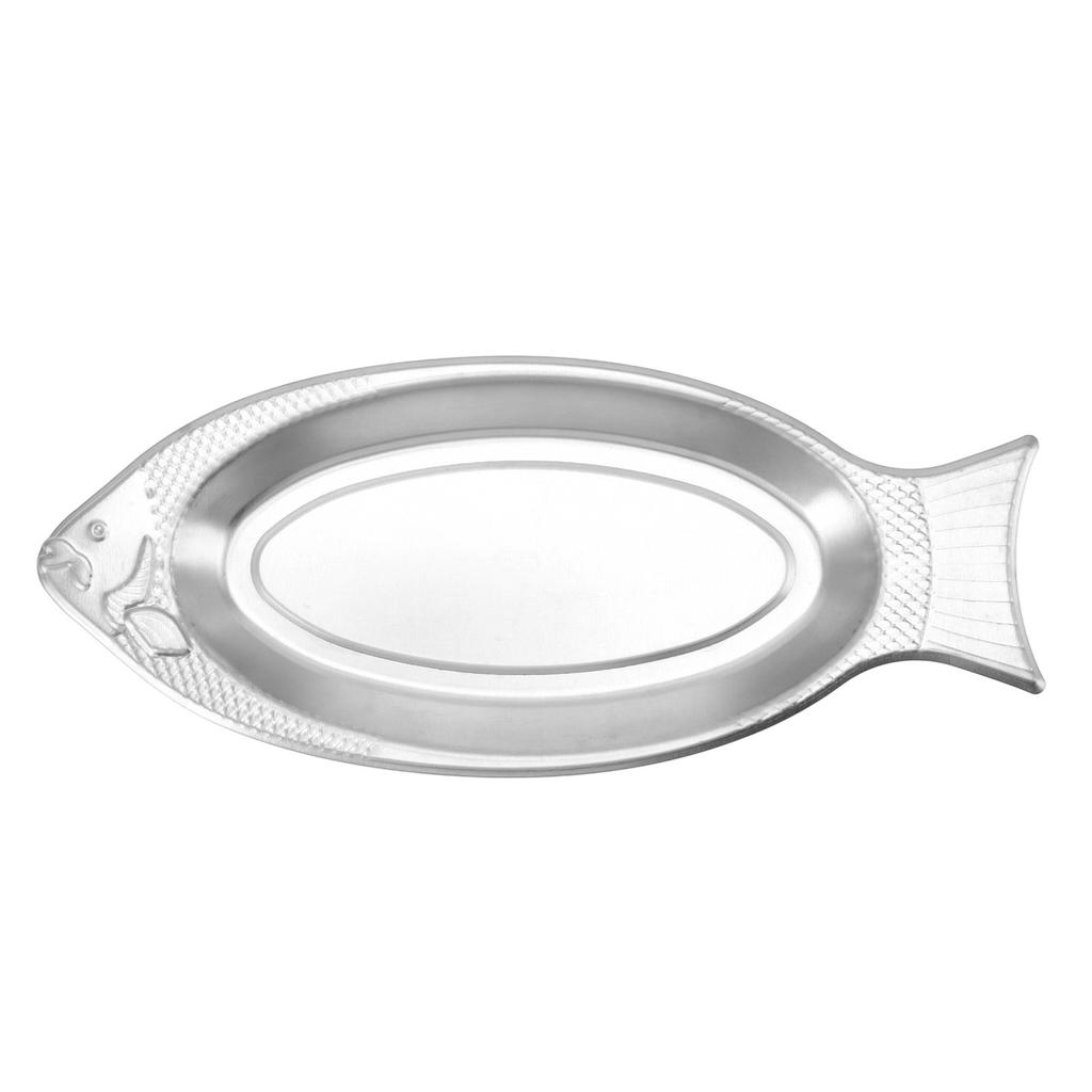 Serving Platter Fish Shaped Stainless Steel Extremely Thick Fish Platter Dishes for Birthday