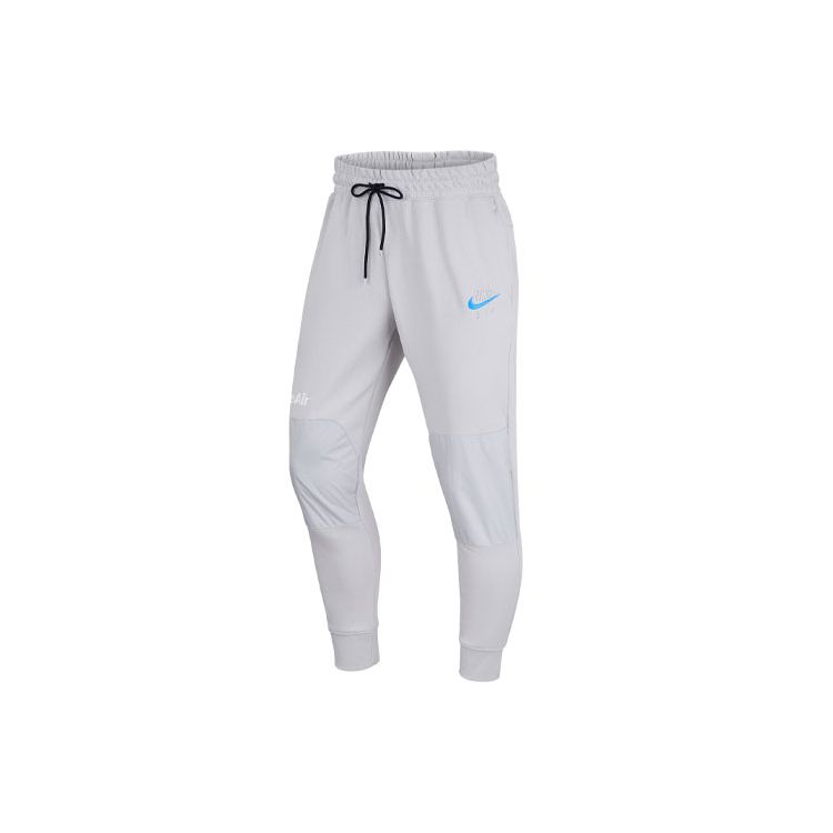 Nike Воздушные повседневные велюровые спортивные штаны на шнуровке, мужские брюки серого цвета DJ0461-097