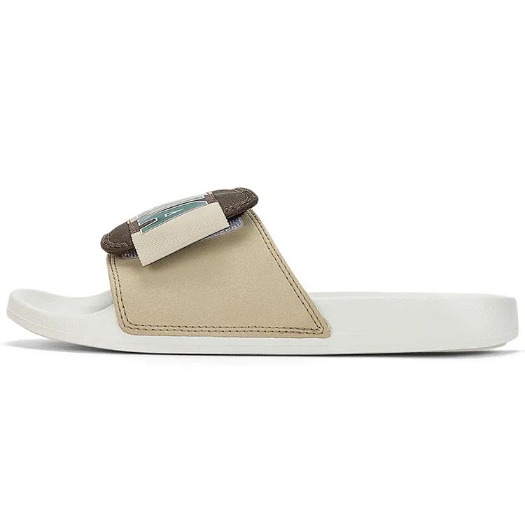 Kappa EVA Quiet Slip Resistant Quiet Slip Resistant Slide Slippers Unisex White Umber (Unisex) Slide Slippers K0DX5LT10F 6536
