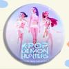 K-pop Значок Охотники на демонов Узор персонажа Аниме Мерч Модный подарок для фанатов