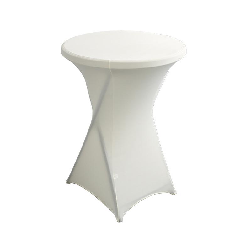 Эластичная круглая скатерть для банкетных или коктейльных столов