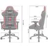 Fauteuil de Jeu Professionnel - DRIFT GAMING - DR350 - Similicuir - Accoudoirs 4D - Roulettes Silencieuses