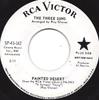 7-дюймовая пластинка THREE SUNS - Painted Desert / Sweet Georgia Brow SP45142PROMO RCA Victor US Поп Бывшая в употреблении