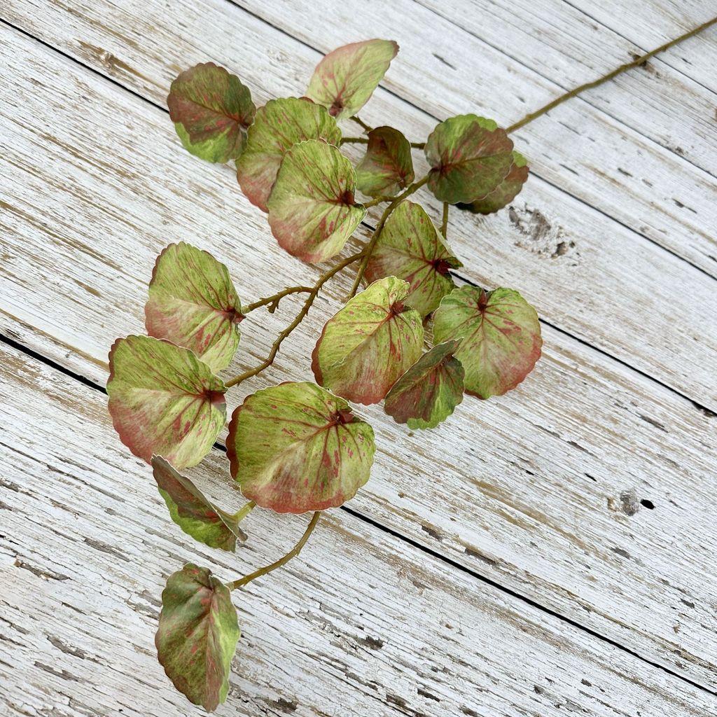 Artificial Spectabilis Malus Leaf Plant For Living Room And Decoration Balcony