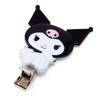 Sanrio Kuromi Bangs Clip X 1 X Cm PP Set of 2 (Vertical) Approx. 3.5 4.5 S-315826