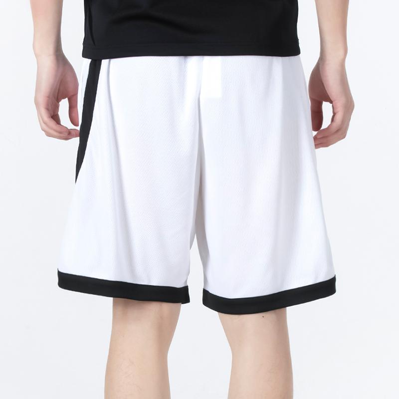 Nike Баскетбольные шорты Dri-FIT для мужчин, большой логотип, свободный крой, белые DH6764-100