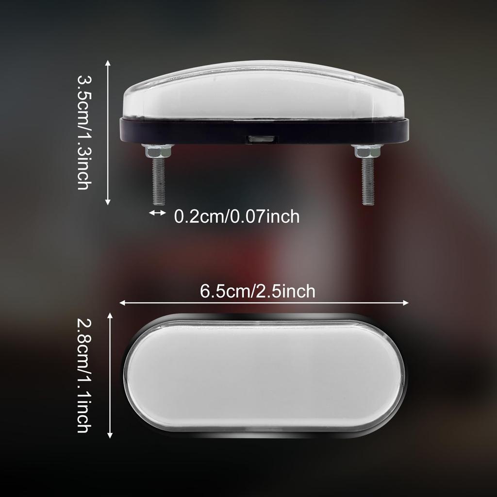 YGMYLANDBB Габаритный фонарь, светодиодный боковой габаритный фонарь, габаритный фонарь, дорожный фонарь, задний габаритный фонарь, сигнальный фонарь, принадлежности для грузовиков, 9 светодиодов, малый общий заказ