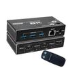 KVM-переключатель 2x1 с поддержкой USB 3.0 и Ethernet RJ45 8K для HDMI KVM-переключатель для 30 Гц 4K Компьютерный монитор Клавиатура В наличии