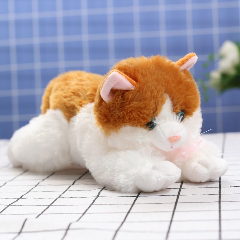 Имитация Кошки Плюшевые Игрушки Куклы, Поющие Вечеринка Котята Куклы, Детские Подарки на День Рождения, Спящие Куклы