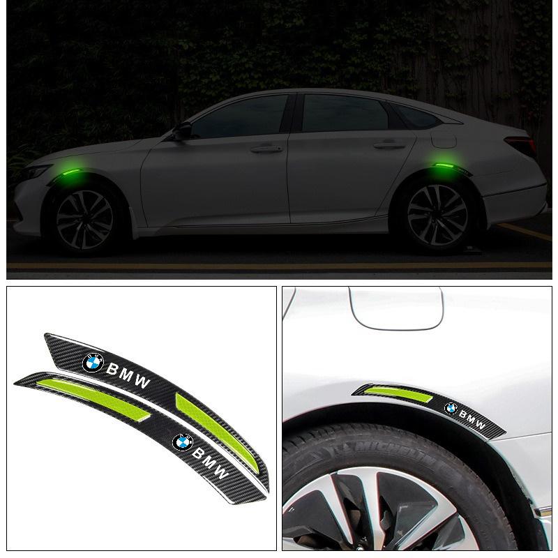 Car Wheel Arches Stickers Night Reflective Decorat Car Sticker For BMW 3 5 7 Series G11 G12 G30 G31 G32 G07 X3 X4 X5 X6 X7 JK4