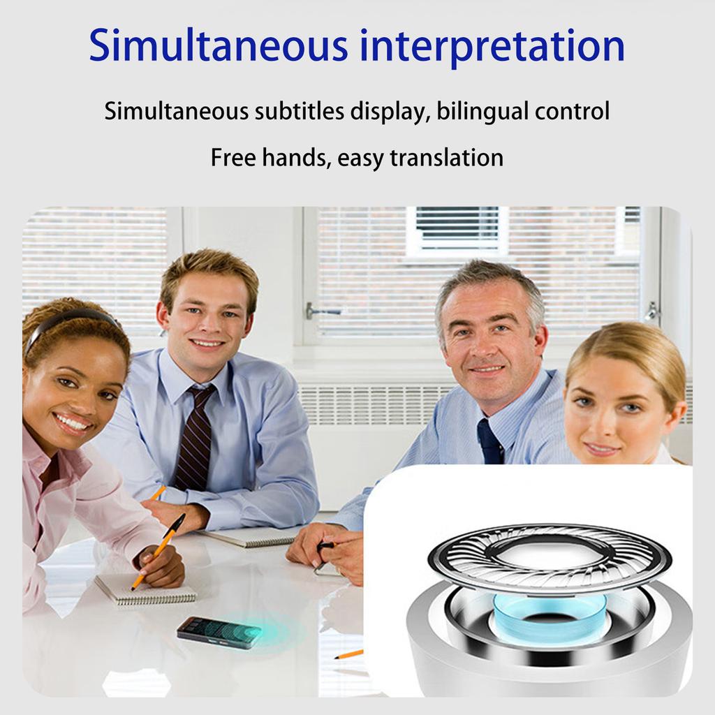 Портативное устройство языкового переводчика с голосовым переводом на 138 языков и 17 автономным переводом