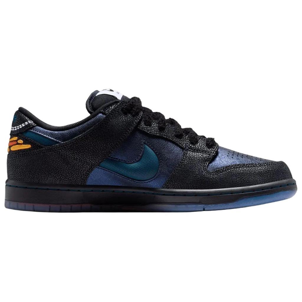 Bluetile x Nike SB Dunk Черный Марина Белый Мужские Кроссовки Марина-Белый-Костер-Оранжевый-Судебный-Синий-Оранжевый-Горизонт IQ1323-001