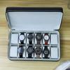 New 6/10/12 Girds Portable Watch Storage Boxes Organizer with Zipper Classic Style Multifunctional Watch Display Box