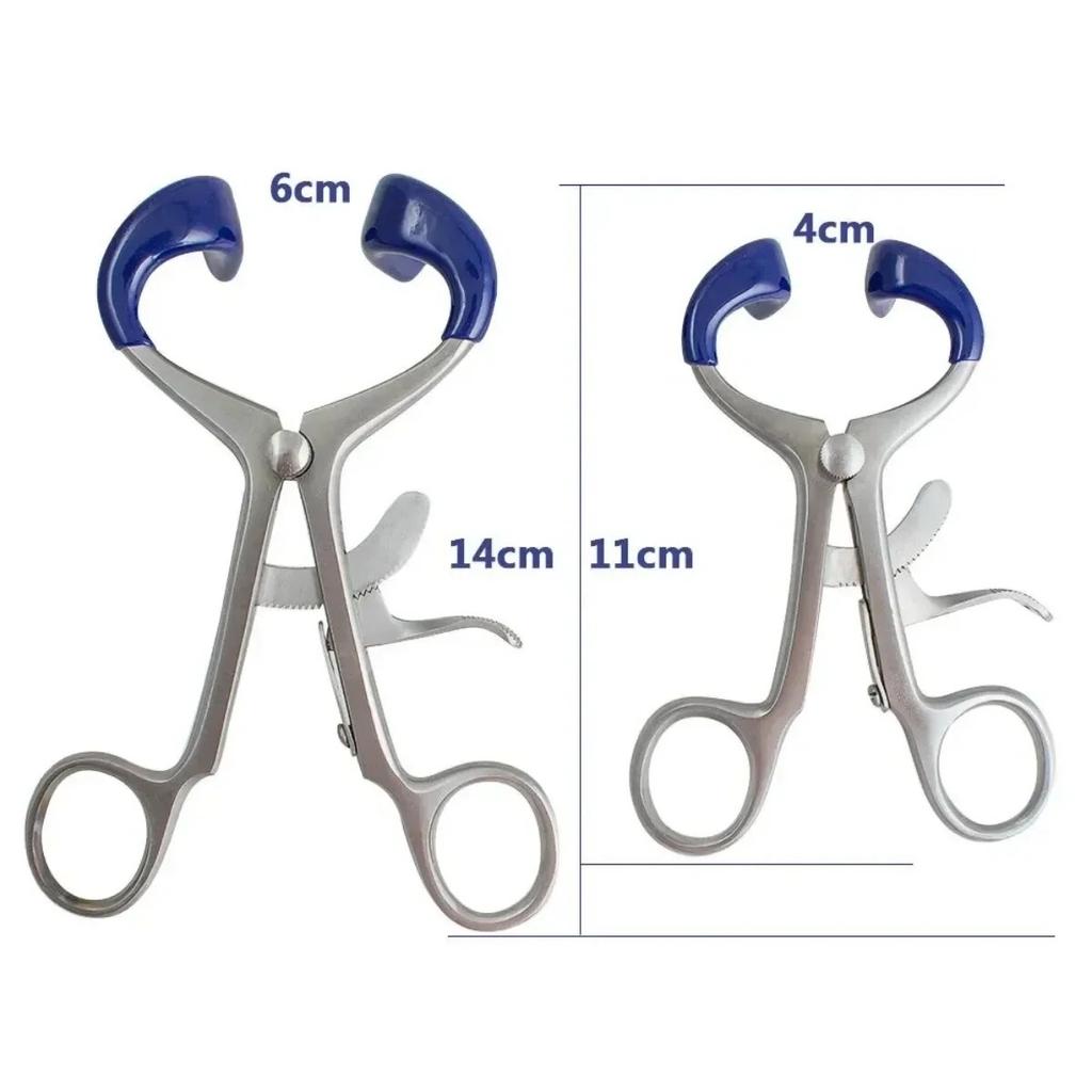 Stainless Steel  Dental Mouth Retractor Orthodontic Opener Oral Dental Mouth Retractor Molt Gag Surgical Instruments Tool