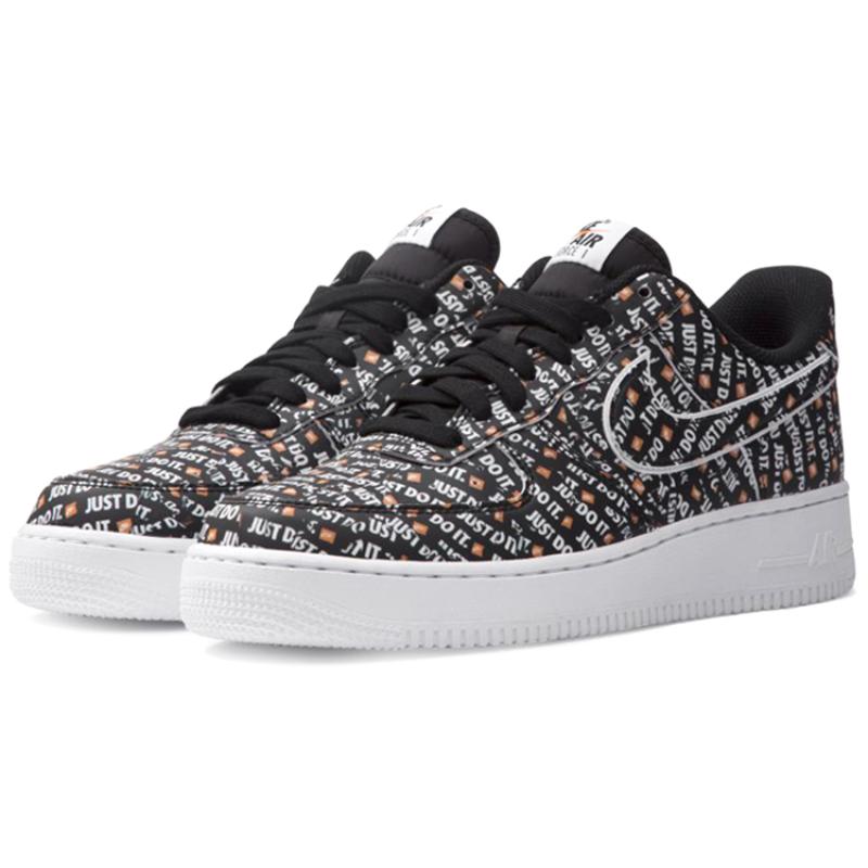 Nike Кроссовки Air Force 1 Low Just Do It Pack Черные AO6296-001