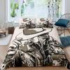 Western Cowboy King Queen Bedding Set Vintage Style Rodeo Duvet Cover Men Teens Boys Horse Quilt Cover Polyester Comforter Cover