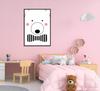 Picture poster In a frame 53x73 cm Teddy bear P100