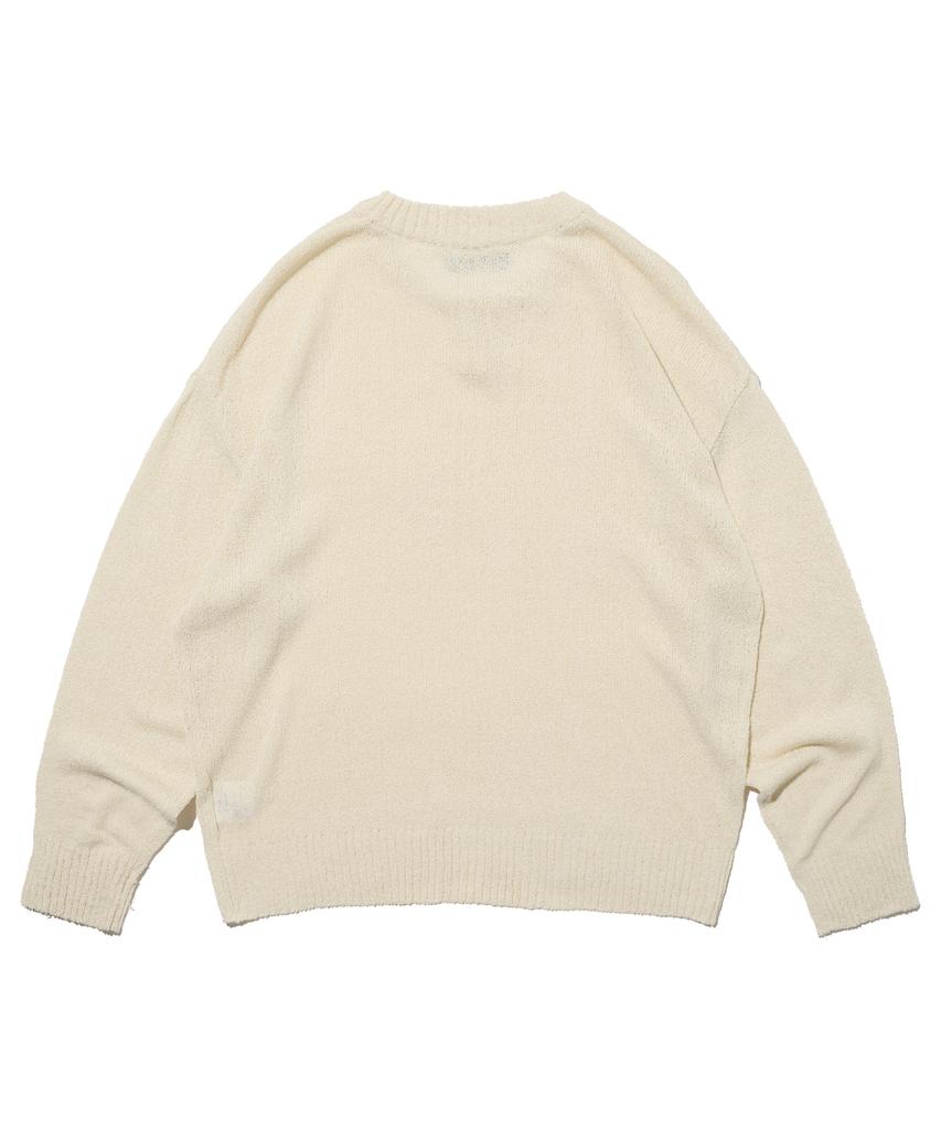 OTHERFITS City Boy Summer Henley Neck Knit (Oatmeal)