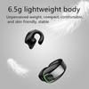 1 Набор Беспроводная Bluetooth-гарнитура 5.3 с костной проводимостью, Одноухий зажим, Легкие наушники для ежедневного использования, Подарки