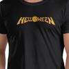 Oversized T-Shirt The Helloween Band Portrait 100 Cotton T-Shirts Hip Hop Tee Shirt for Men's Summer Y2K Retro Short Sleeve Tees
