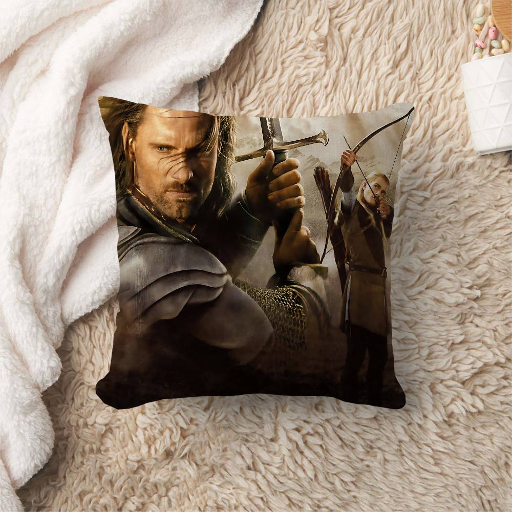 Movie LLord Of The Rings Anime Cushion Cover Pillow Cover Decor Pillowcase Printed Cushion Case For Couch