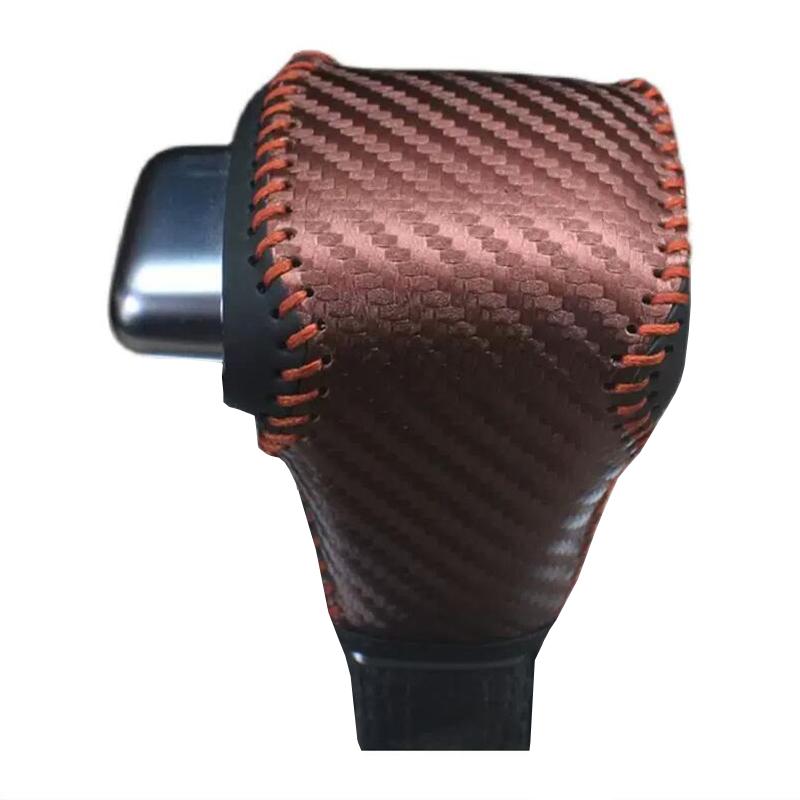 Автомобильная ручка переключения передач, чехол для Volkswagen Golf 6 Passat Tiguan Touran Polo Sagitar Jetta Gli, кожаная ручка переключения передач