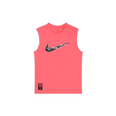 Dri-Fit Printed Logo Quick-Dry Basketball Футболка без рукавов Мужская Топы Punch-Red HM4463-605