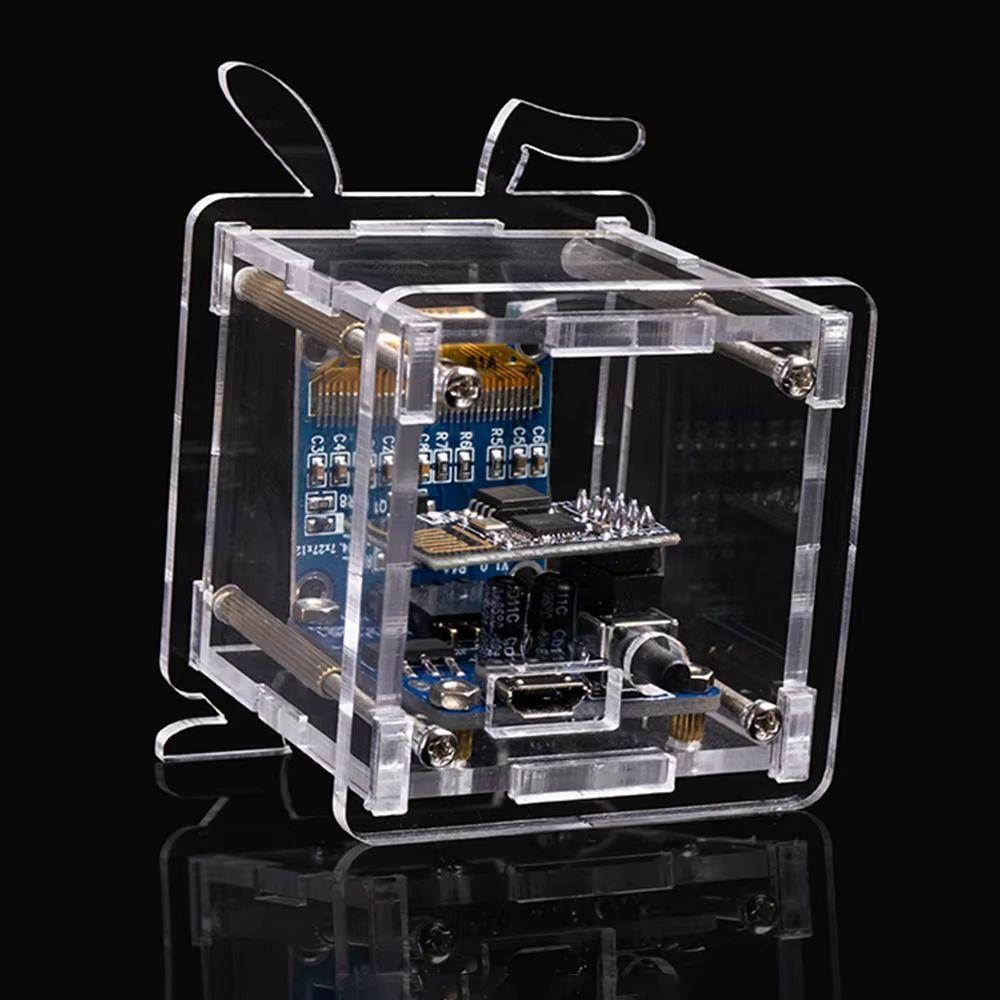 0.96 Inch OLED Display Digital Clock Kit Multifunctional Weather Clock  Fun DIY Project