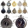 For Women Quartz Vintage Fob Watches Steampunk Pocket Pocket Watch