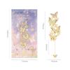 Colorful Design Butterfly Metal Bookmark Butterfly Shape Reading Accessory  Office Planner