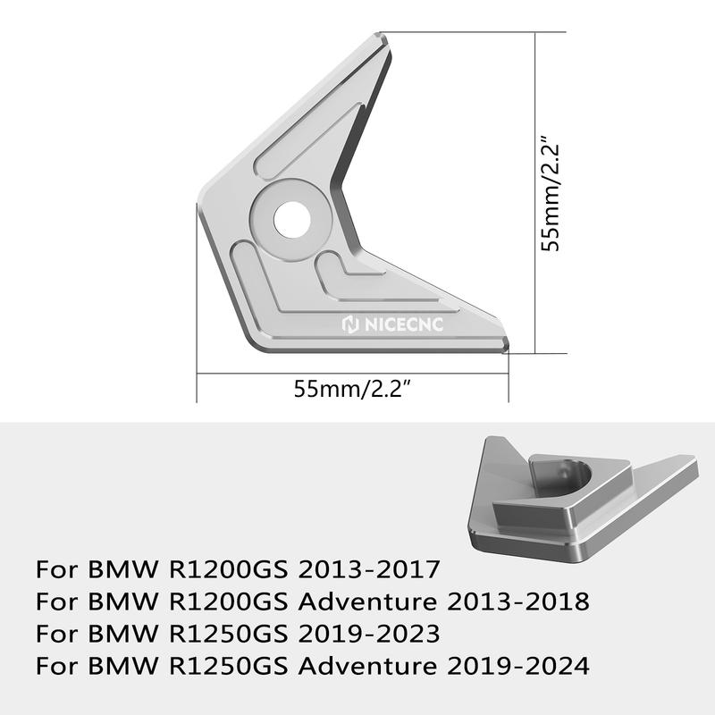 Для BMW R1200GS Adventure R1200GSA 2013-2018 Защитная крышка датчика ABS на переднее колесо для BMW R1250GS Adventure R1250GSA 2019-2023 2024